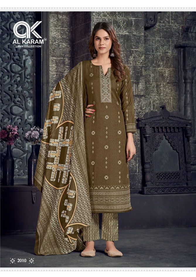 Johra Vol 2 By Al Karam Cotton Dress Material Catalog